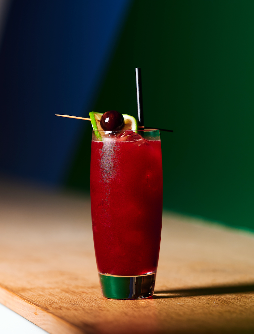 Sour Cherry Rickey